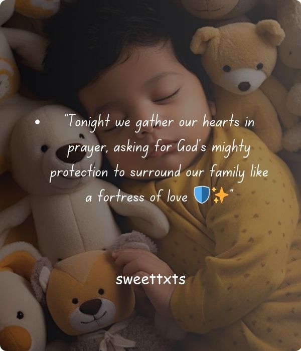 Powerful Night Prayer for Family Protection and Peace