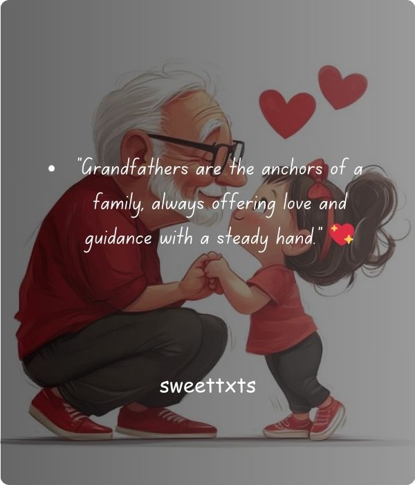 The Endearing Bond Between Grandfathers and Grandchildren