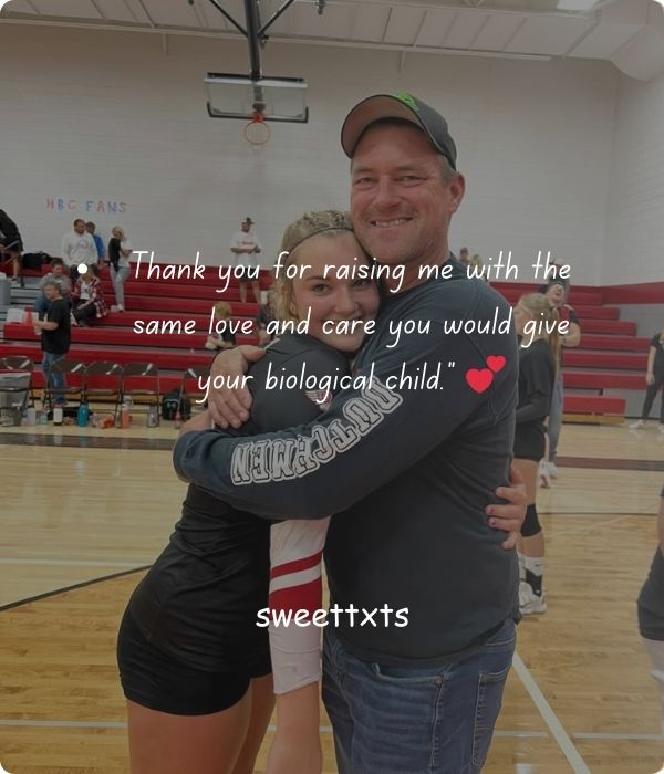 Short and Sweet Letter to Stepdad from Daughter