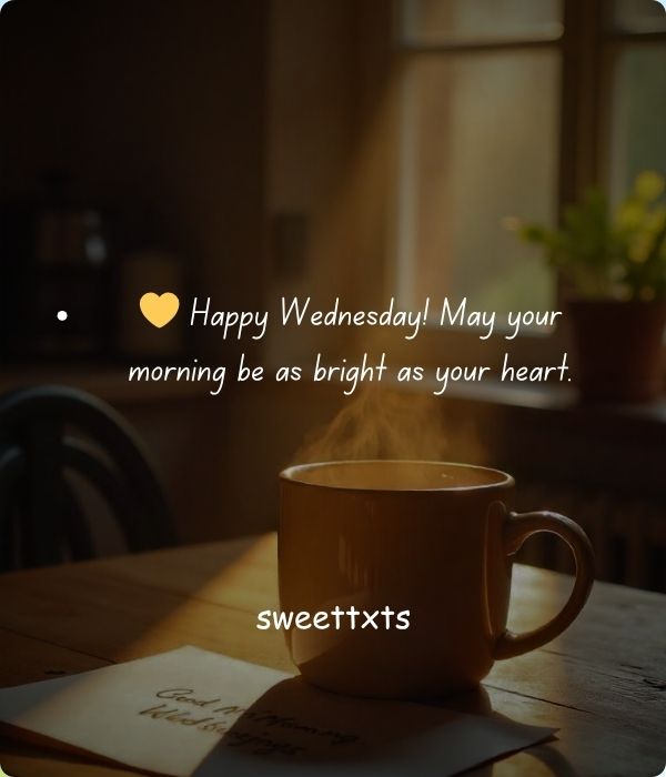 Happy Wednesday Morning Blessings