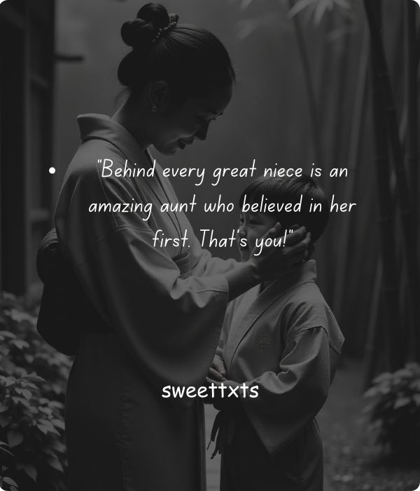 Thank You Message for Aunt Who Passed Away