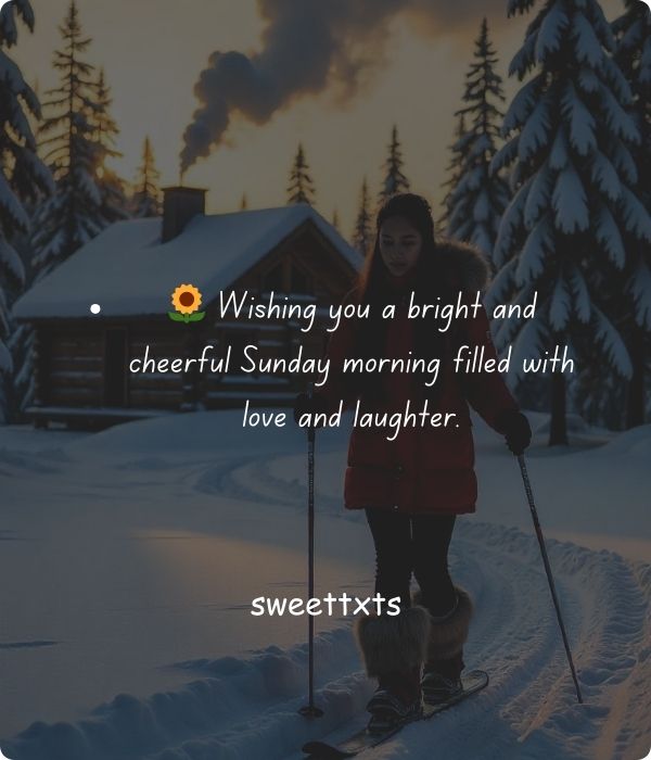 Humorous Good Morning and Happy Sunday Messages