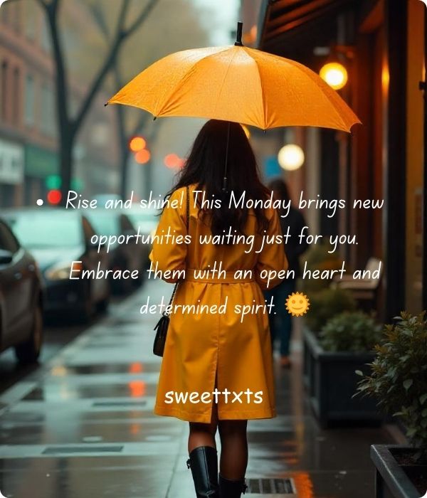 Inspirational Monday Blessings