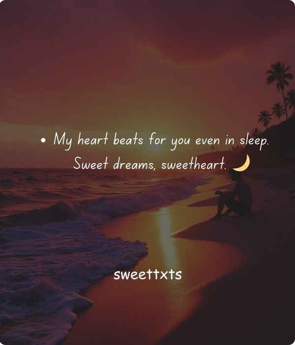 Flirty Good Night Messages