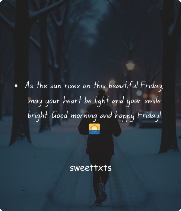 Short and Sweet Friday Blessings