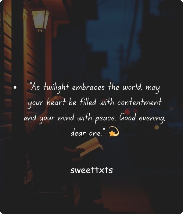 Beautiful Monday Evening Blessings and Motivational Quotes