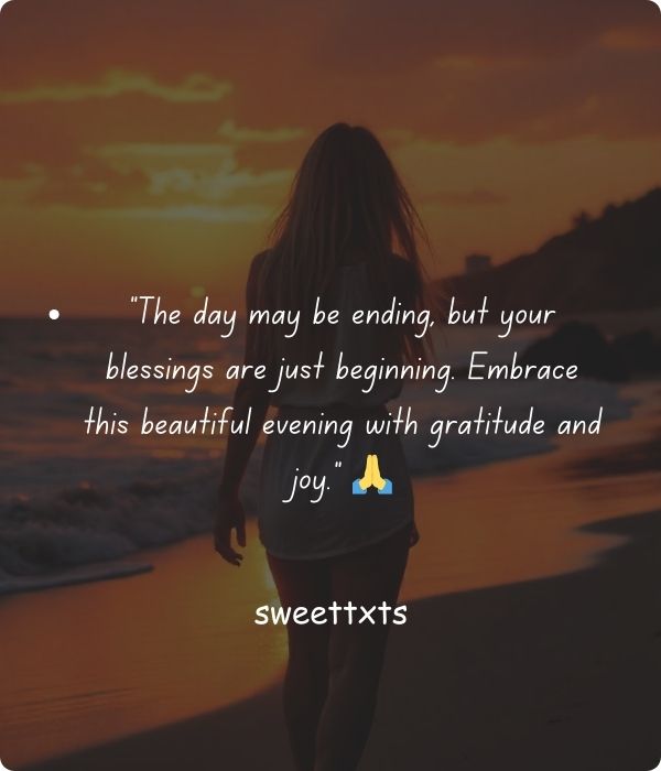 Good Evening Wishes for Friends and Loved Ones