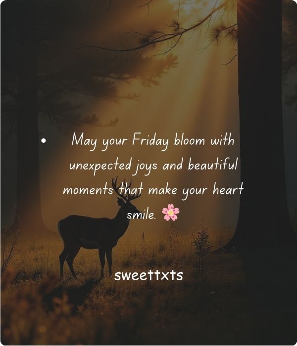 Positive and Inspiring Friday Blessings