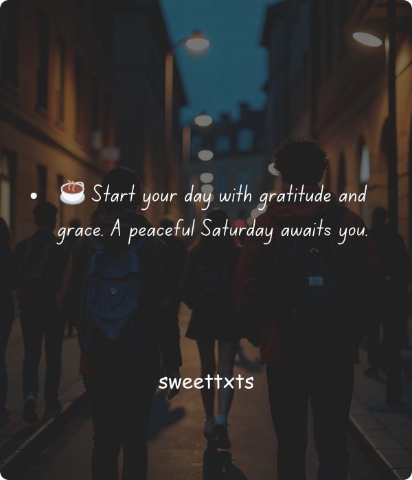 Radiant and Joyful Saturday Blessings