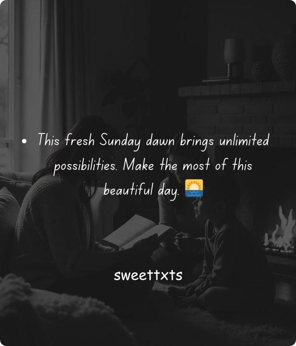 Romantic Sunday Wishes for Partners