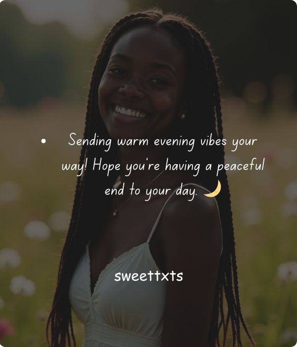 Romantic Good Evening Messages for Her