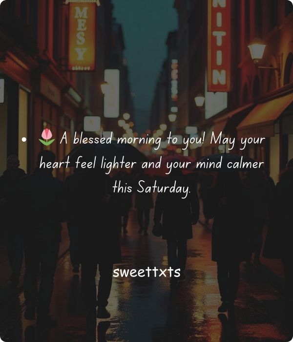 Saturday Blessings Images and Wishes
