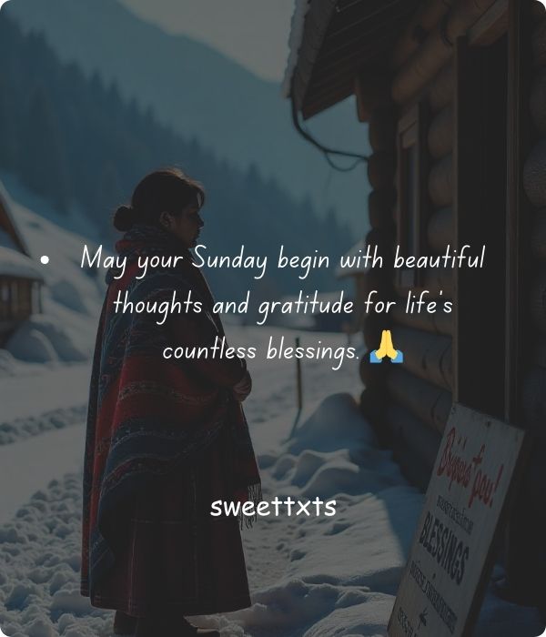 Good Morning Sunday Blessings to Share