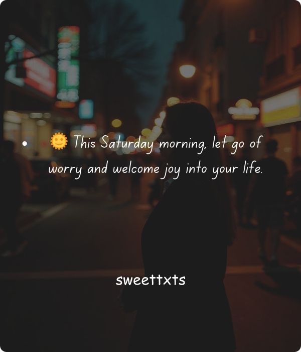 Gratitude and Reflection on Saturday