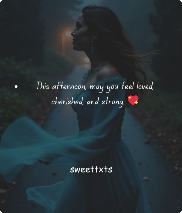 Good Afternoon Blessings for Peace and Calm