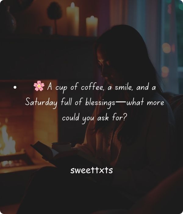 Spreading Love and Smiles with Saturday Blessings