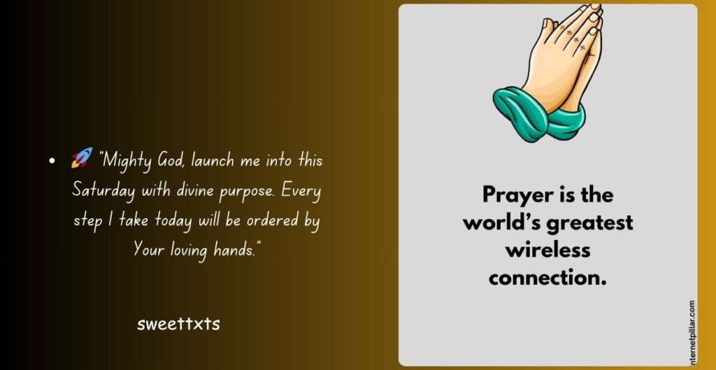 Thankful Saturday Morning Prayer for a New Day