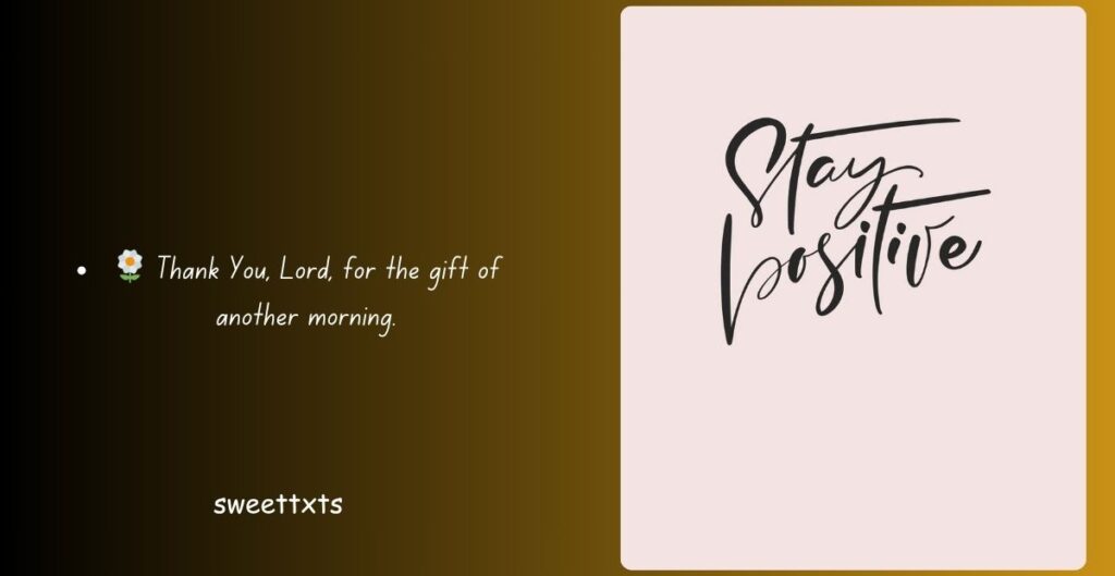 Morning Prayer for New Month