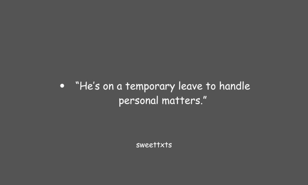 Polite, Professional, and Casual Alternatives to "Hiatus"